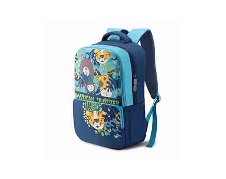 american tourister school bags blue