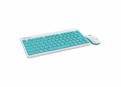 Buy Portronics Key 2 Combo Multimedia Wireless Keyboard and Mouse White ...